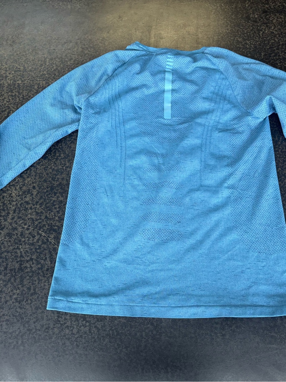 Under Armour HeatGear Blue Long Sleeve Running Shirt Women’s Small Fitted Athlec - Picture 7 of 7